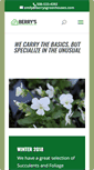 Mobile Screenshot of berrysgreenhouses.com